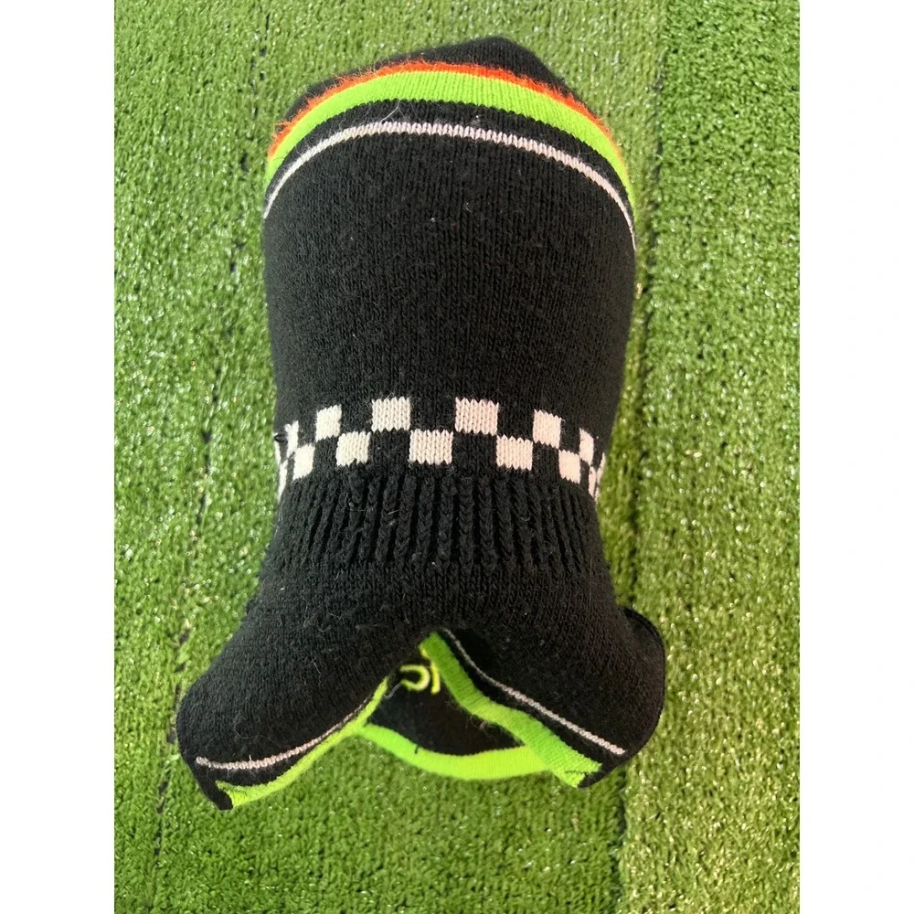 Arctic Cat Snowmobiles Facemasks‎ Baclava OSFM Black/Green Checkered